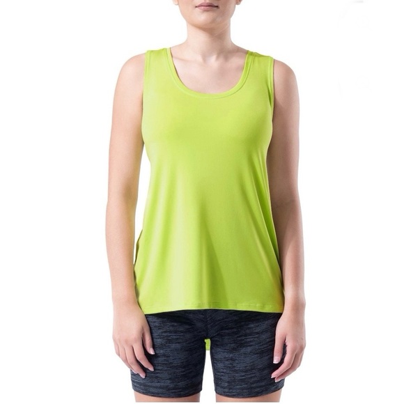 Athletic Works Women's Core Active Racerback Tank Size M (8-10) Green - Picture 3 of 13